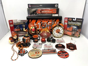 (C) NFL Cincinnati Bengals Memorabilia Ornaments, Diecast, Clocks..etc - Picture 1 of 8