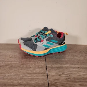 ADIDAS TERREX TWO GORTEX TRIAL RUNNING SHOE HI RES SIZE 8 - Picture 1 of 9