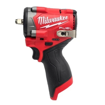 Milwaukee 2562-20 M12 FUEL 12V 3/8" Stubby Brushless Impact Wrench – Bare Tool
