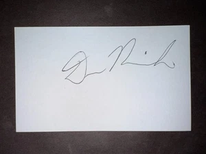 Tarjeta índice firmada 3x5 (HS) Drew Rucinski, ANGELS (debut 2014) - Imagen 1 de 1