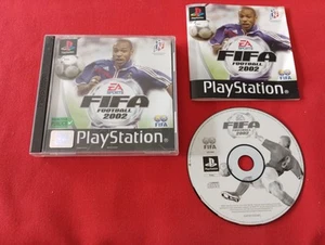 FIFA FOOTBALL 2002 PS1 SONY PLAYSTATION 1 COMPLET PAL FR - Imagen 1 de 2
