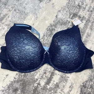 Lane Bryant Cacique Bra 48DD Lace Balconette Lightly Lined Underwire NWT - Picture 1 of 5