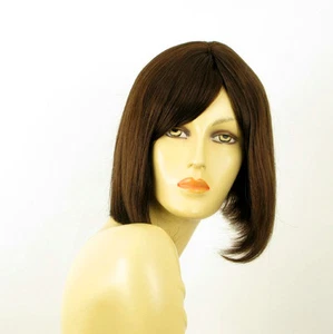 Damenperücke 100% Naturhaar Kastanie Ref. MYLENE 6 - Bild 1 von 7