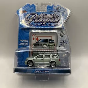 Maisto Playerz Luxury Collection Infiniti QX56 Light Green 1:64 Scale RARE - Picture 1 of 3