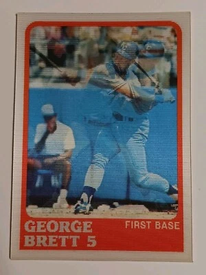 1988 Sportflics #150 George Brett - Kansas City Royals 20723 - Image 1 of 2