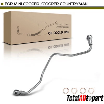 Turbocharger Oil Feed Line for Mini Cooper 2007-2015 Cooper Countryman 2011-2018 - Image 1 of 4