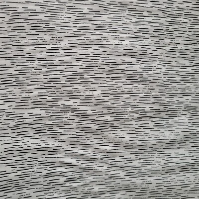 ¡Camisa negra con guiones sobre rayón blanco de Telio! Chic, moderno! Foto 1 de 3