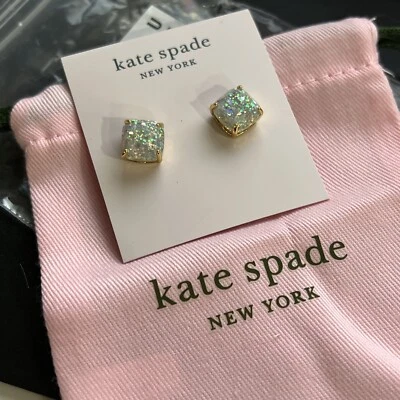 Aretes cuadrados brillantes Kate Spade Foto 1 de 2