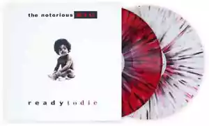 THE NOTORIOUS BIG READY TO DIE VINYL NEW! LIMITED RED+WHITE W SPLATTER LP! JUICY - Picture 1 of 2