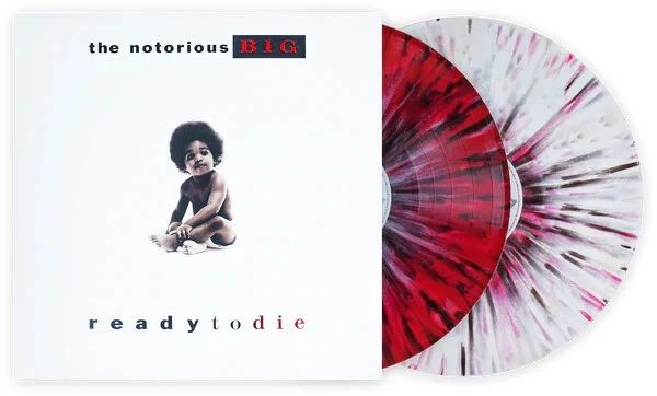 THE NOTORIOUS BIG READY TO DIE VINYL NEW! LIMITED RED+WHITE W/ SPLATTER LP JUICY - Image 1 of 1