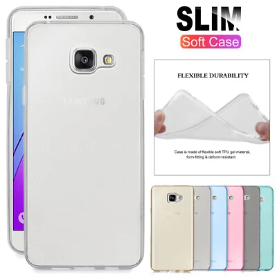 Case For Samsung Galaxy A3 A5 A7 A8 2018 Clear Shockproof Silicone Gel Cover - image 1 of 4