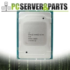 Intel Xeon Silver 4116 SR3HQ 2.10GHz 16.5MB 12-Core LGA3647 CPU Processor - Picture 1 of 2