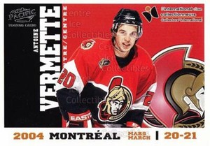 2004 Pacific Montreal International Redemption #6 Antoine Vermette