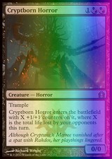 Magic the Gathering MTG Cryptborn Horror (212) Return to Ravnica   LP FOIL