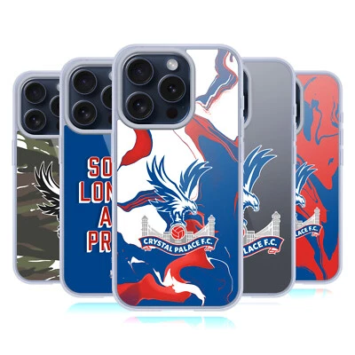 OFFICIAL CRYSTAL PALACE FC CREST SOFT GEL CASE FOR APPLE iPHONE PHONES - Image 1 of 4