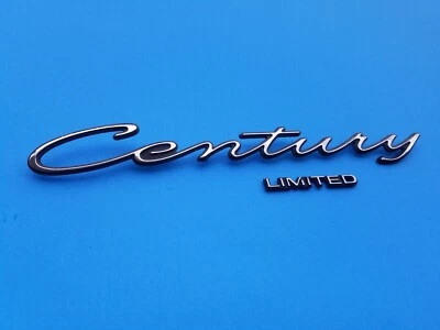 97 98 99 00 01 02 03 04 05 JUEGO DE INSIGNIA EMBLEMA LATERAL LIMITADO BUICK CENTURY OEM A9 Foto 1 de 3