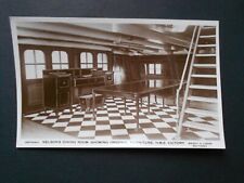 NAVAL POSTCARD -NELSON'S DINING ROOM HMS VICTORY