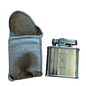 Ronson Whirlwind Silver Tone Lighter Last Made in the 50’s Untested Vintage - Picture 1 of 13