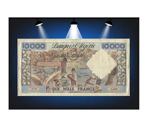10000 Francs ALGÉRIE 1957 P.110 - Alphabet O.439.258 - Imagen 1 de 2