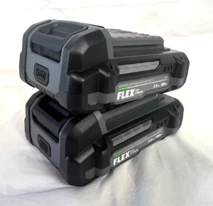 (2) FLEX 24V 2.5Ah Lithium Batteries FX0111 (New From Larger Kit) Genuine - Picture 1 of 3