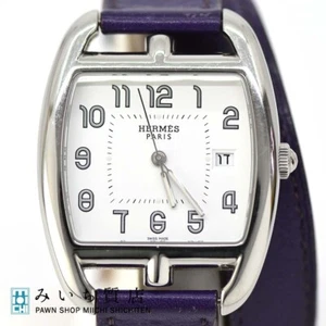 Hermes Paris Cape Cod Double Tour CT1.710 Quartz Swiss Made Ladies Watch - Picture 1 of 8