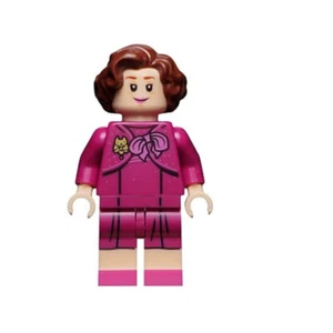 Lego Harry Potter Dolores Umbridge Minifig Pink Outfit Polybag 2 inch tall - Picture 1 of 2