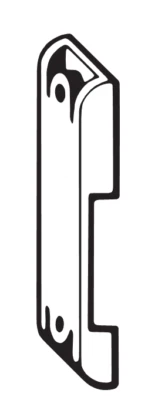 GU-ITALIA Incontro UNI-JET per nottolino col. ARGENTO frontale 18 X 8 interasse - Immagine 1 di 3