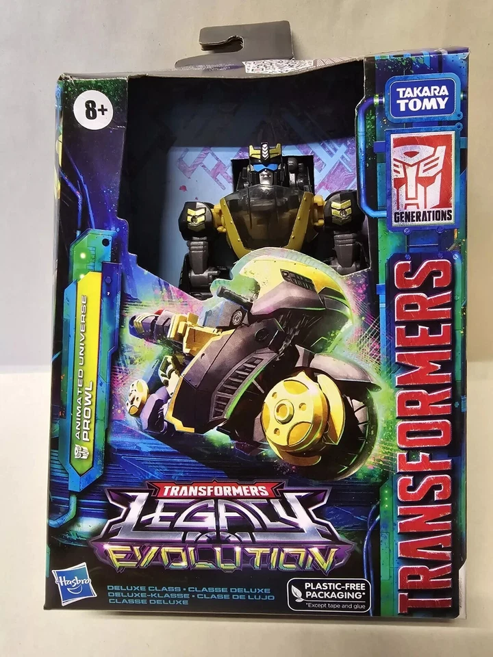 Transformers Generations Legacy Evolution Deluxe Animated Universe Autobot Prowl - Image 1 of 1