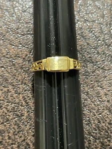 14k Signet Ring Size 6 - Bild 1 von 6