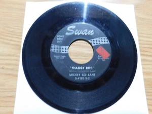 Mickey Lee Lane - Swan 45 RPM Shaggy Dog / OO-OO - Picture 1 of 2