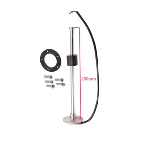 Fuel Level Sender 0-90ohms 280mm 11" Water Sending Unit Sensor Stainless 5 Holes - Picture 1 of 7