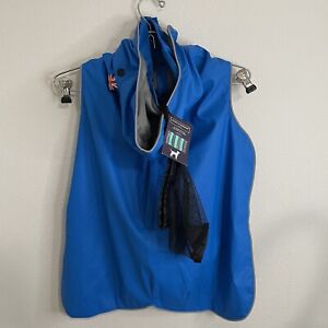Hugo & Hudson Dog Rain Jacket Coat Blue Size 45 Medium