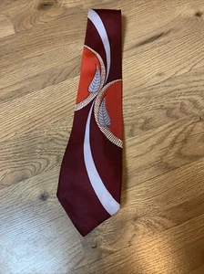 Pilgrim 1940's 50's Acetate Cravats Vintage Tie Sold As Is - Picture 1 of 19