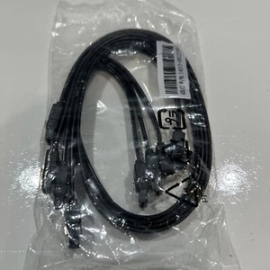 4x Asus 17 11/16in SATA III Hard Drive Cable 6Gbps HDD 14013-00025700 - Picture 1 of 4