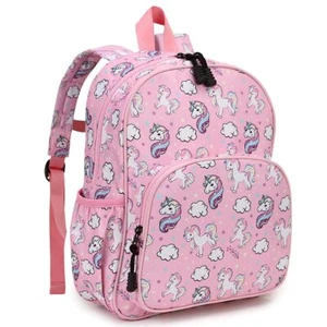 Kids Backpack for Girls Boys Cute Toddler School Bag with Chest Strap - Picture 1 of 8