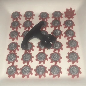 30 Lot With Tool Tri-Lok System Golf Spikes Cleats Fast Twist Shoes For Foot-joy - Picture 1 of 7