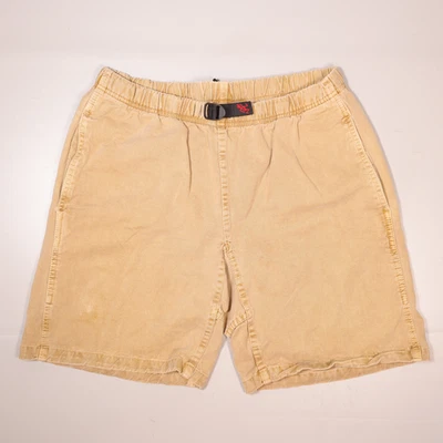 Pantalones Cortos Gramicci De Colección Para Hombre 32-34 Caqui Algodón Chino Con Cinturón Hechos en EE. UU. Foto 1 de 4