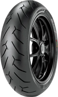 Pneu traseiro Pirelli Diablo Rosso II 170/60ZR17 72W radial TL BMW R1150RT-P 02-03 - Imagem 1 de 4