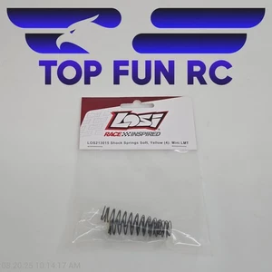 Losi LOS213015 Shock Springs Soft, Yellow (4) For Mini LMT - Picture 1 of 1