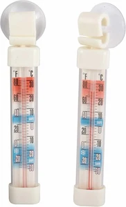 Winco Kühl-/Gefrierschrank Thermometer mit Saugnäpfen, 2-7/8 Zoll von... - Bild 1 von 1