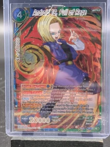 Android 18, Full of Rage Gold Foil Reprint P-172PR Dragon Ball Super - Bild 1 von 3