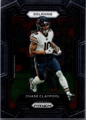 2023 Panini Prizm Chase Claypool Miami Dolphins #46 - Image 1 of 2