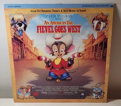 An American Tail - Fievel Goes West (Laserdisc, 1992) *LIKE NEW*  Foto 1 de 4
