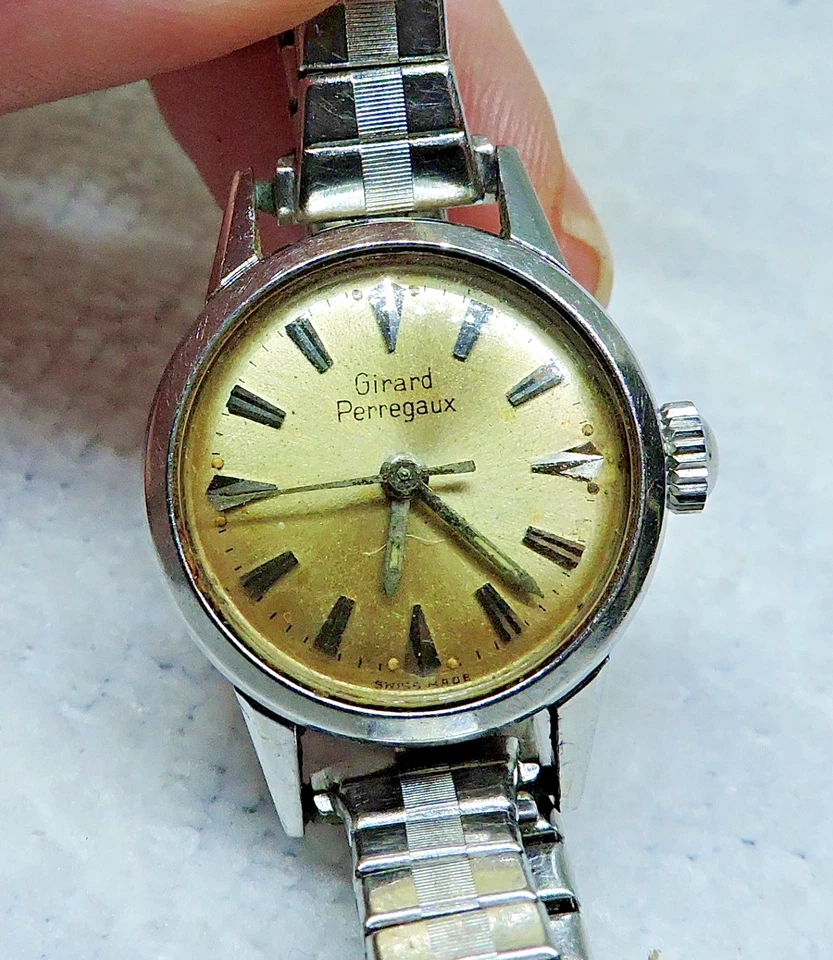 Reloj Girard Perregaux Vintage Damas Hecho en Suiza Funcionamiento Foto 1 de 4