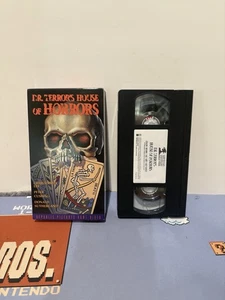 Dr Terrors House of Horrors VHS Very Good Condition Horror 1989 Amicus Cushing - Picture 1 of 5