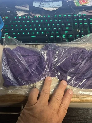 Lilyette Minimizer Bra 36G Comfort Lace Full-Figure LY0428 Underwire PURPLE - Image 1 of 3