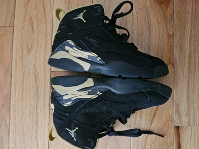 NIKE JORDAN YOUTH MVP (GS) PRETO/METÁLICO OURO-ANTRACITE DZ5578 007 TAMANHO 12C - Imagem 1 de 4