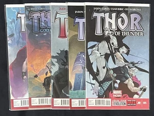 2012 Thor: God of Thunder #1-5 Full Run! 1. App Gorr! Erstdruck! Kostenloser Versand! - Bild 1 von 2