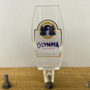 Olympia Brewing Company Lucite Bar Tap Beer Advertising Handle 6” - Picture 1 of 10