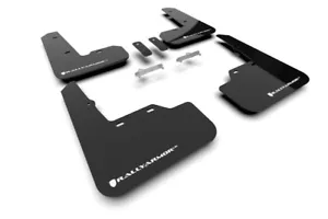 Rally Armor Fits 2022 Subaru WRX Black UR Mud Flap W/ White Logo - Picture 1 of 6